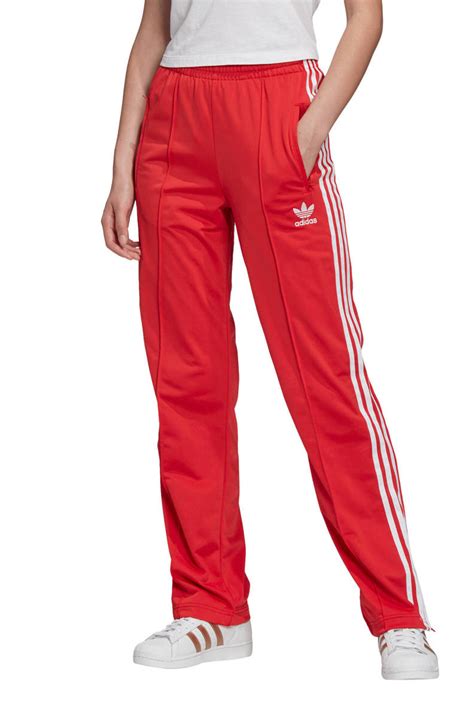 adidas broek rood|adidas trainers broek.